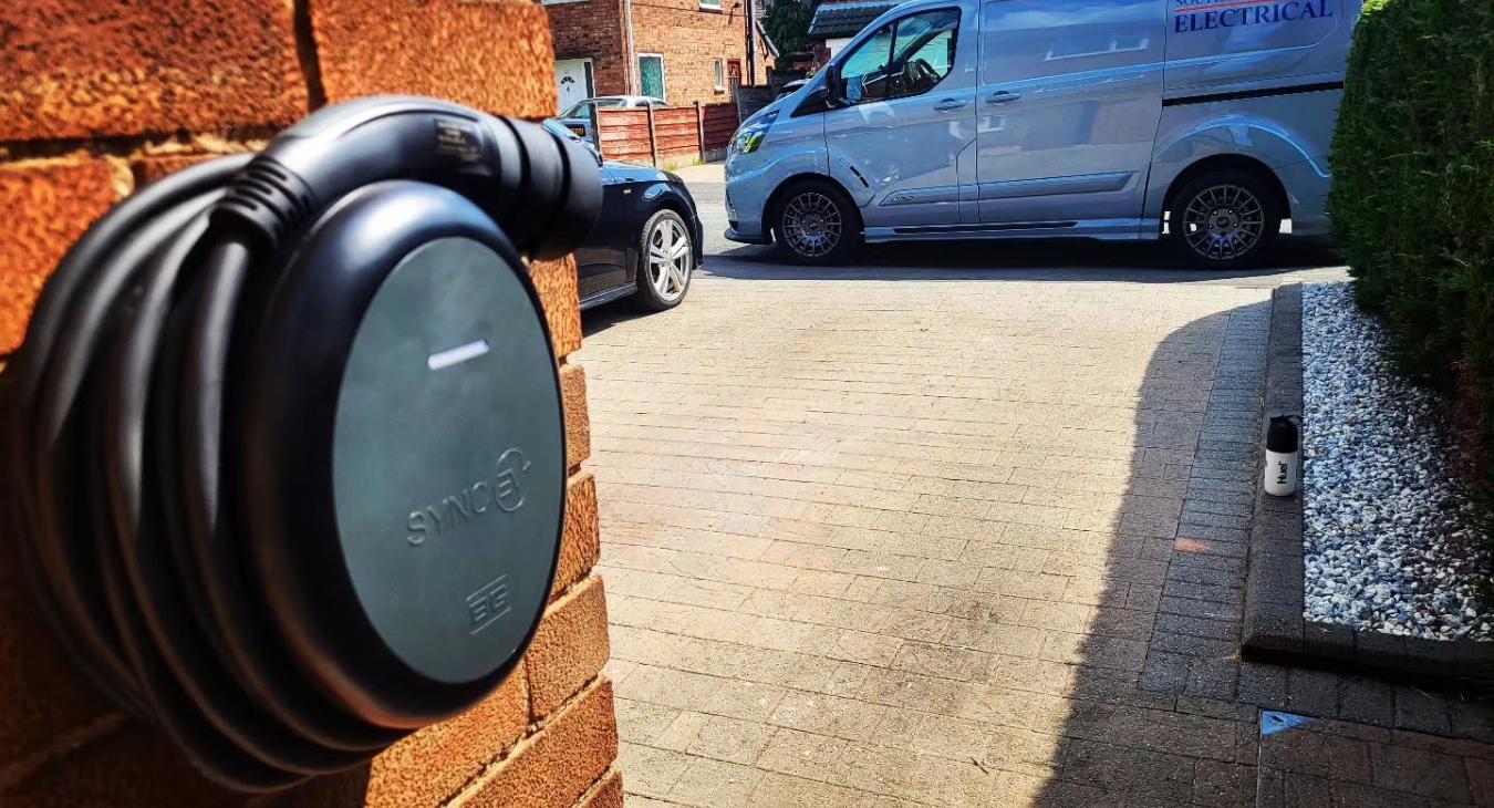 EV Charger Installation In Bramhall by South Manchester Electrical